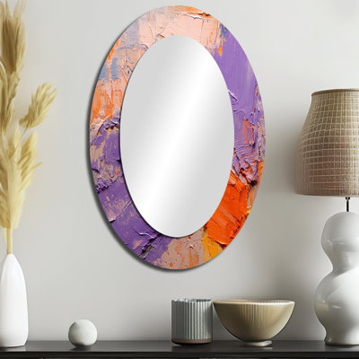 Miroir mural ovale Evolving
