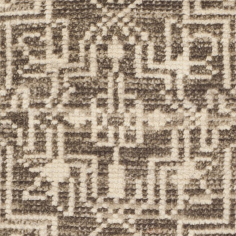 Kenya Brown / Beige Oriental Rug, Rectangle 8' x 10'