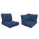 Ensemble de housse de coussin 10 pièces intérieur/extérieur River Brook