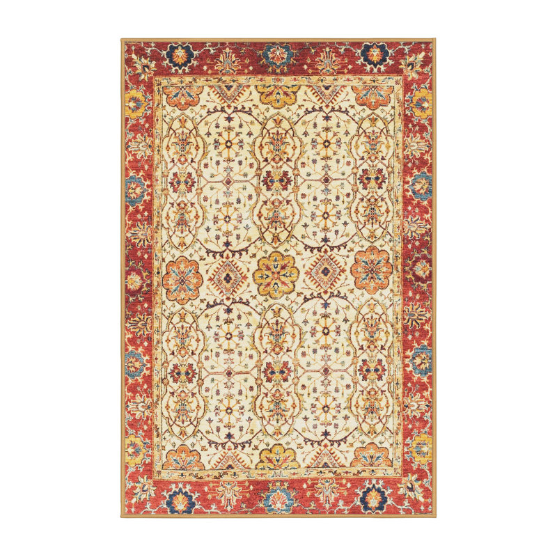 Abstract Indoor Rug, Rectangle 8' x 12'