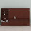 Lit escamotable avec compartiments de rangement et tablette réglables en hauteur, cadre de lit mural avec 1 tiroir, lit plateforme pliable multifonctionnel-148752886