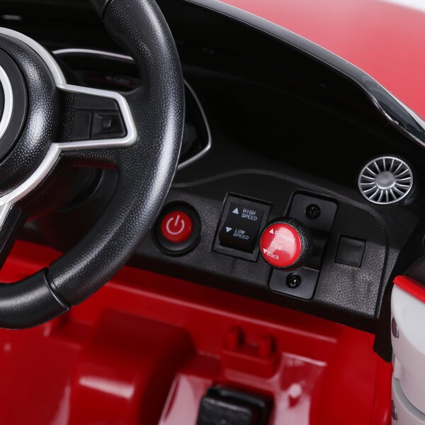 Aosom Audi TT RS Electric Sports Car Ride On Toy & Reviews | Wayfair