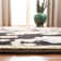 Hollander Hand-Hooked Wool Black Area Rug