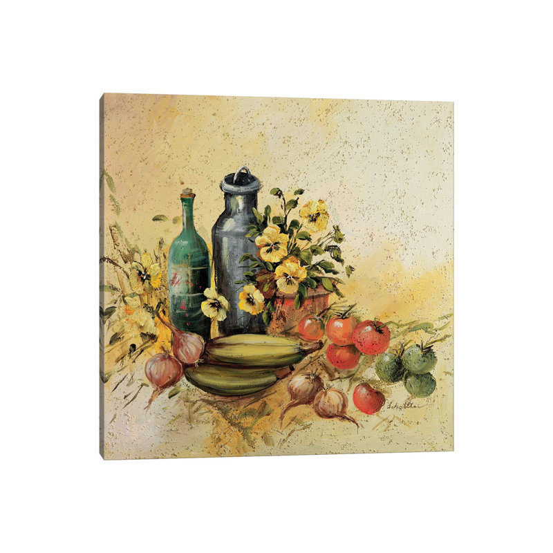 Mediterranean Comp. I by Katharina Schöttler - Wrapped Canvas Print, 30.48 cm H x 30.48 cm W