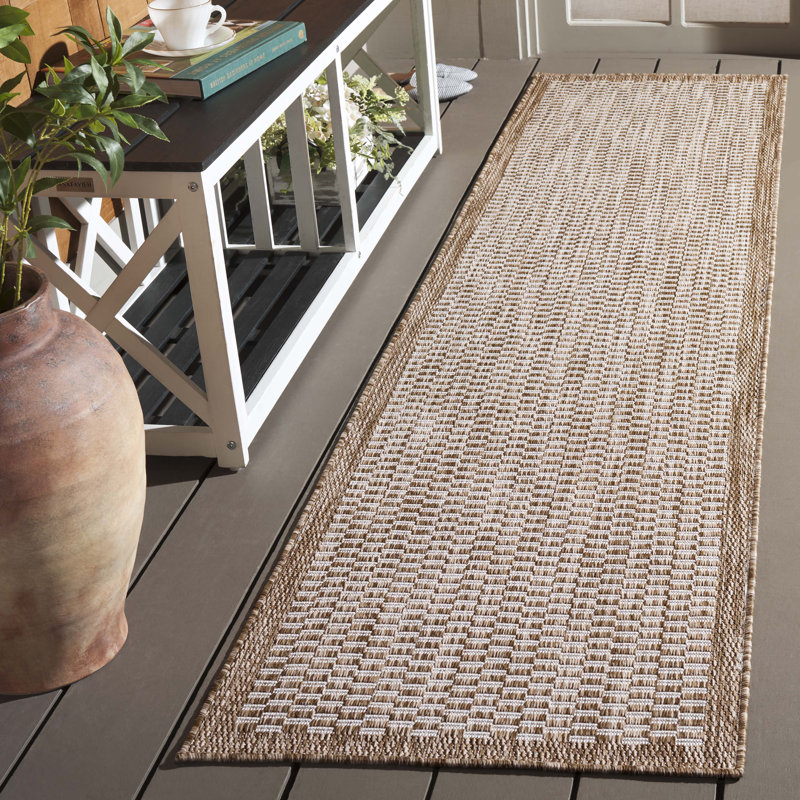 Juergen Performance Performance Geometric Rug, Runner 2' x 8'