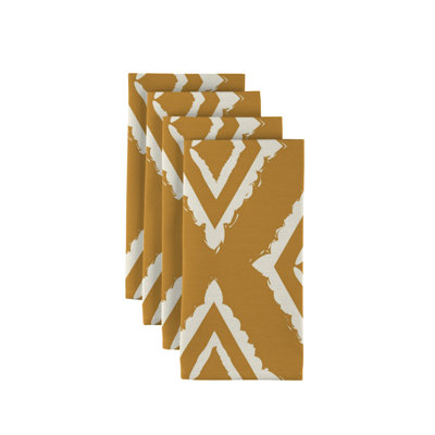 Minor Polyester Geometric Square Napkin