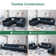 Tremee Modular Sectional Sofa U Shaped Velvet Couch
