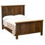 Fireside Lodge Barnwood Traditional Bed - Double-418326537