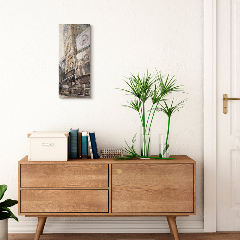 « new york city stores » par matthew daniels-reproduction d’art, Toile tendue, H 24 po x l 10 po