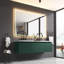 Miroir mural 84 po x 48 po pour salle de bain. Brouillard, 3 réglages de couleur, gradation continue, miroir robuste en aluminium 84 x 48 avec fonction de brouillard. Lumières, luminosité réglable,