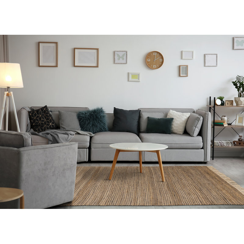 Tapis tissé à plat Verda, Rectangle 5 pi 3 po x 7 pi 7 po