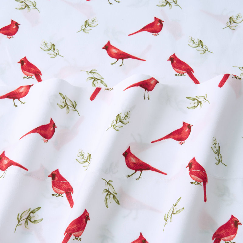 Snow Birds Sheet Set, Queen