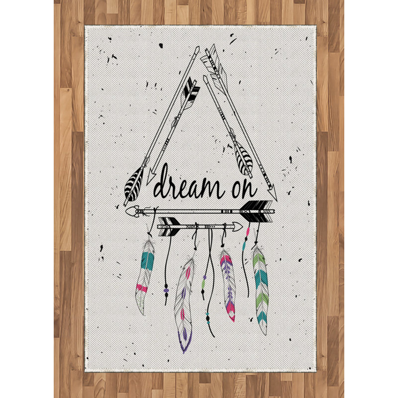 Tapis décoratif Indie High Density, Rectangle— 4 pi x 5 pi 8 po