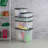 Sterilite Clear Plastic Stacking Storage Containers w/ Lid-98364721-98364715