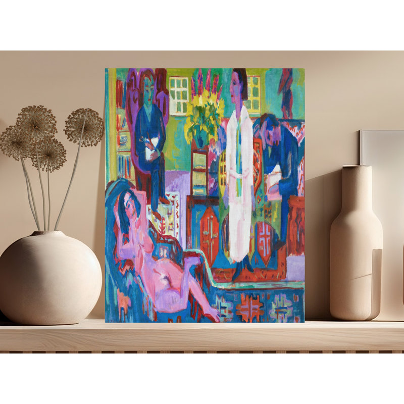 Dieter Wrapped Canvas Print Set, 8x10