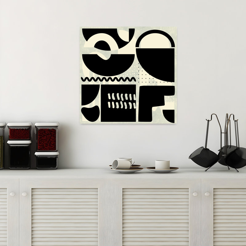Art contemporain, art contemporain abstrait, H 18 po x l 18 po