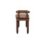 Linen Blend Upholstered Bench