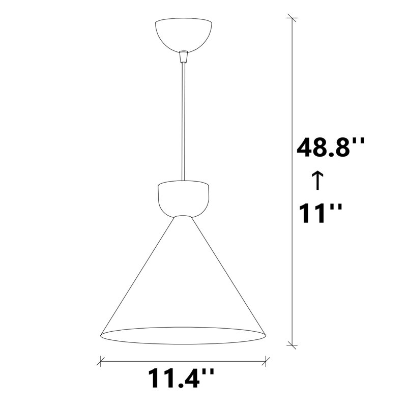 Evodio 1 - Light Cone Pendant