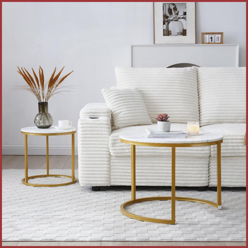 Photo inspiration: Latitude Run Space Saving Modern Industrial Coffee Table Set Of Photo Inspiration