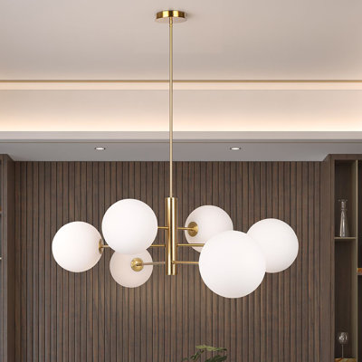 Aurelia 6 - Light Dimmable Chandelier