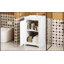 Meuble-lavabo de 20 pouces avec lavabo en céramique, ensemble de meuble-lavabo simple autoportant avec porte à fermeture douce et tablette réglable, style moderne-870406562
