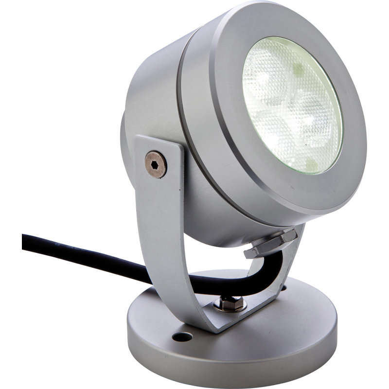 Spike Spot Integrated LED Metal Spotlight, Aluminium