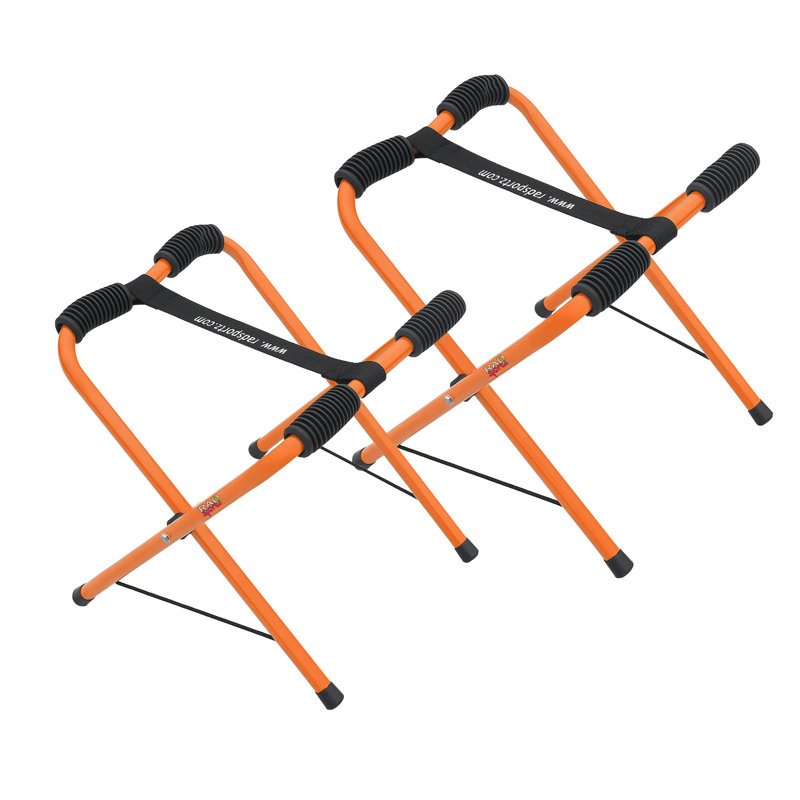 Support de rangement pour kayak - Ensemble de 2 supports portatifs pliables pour kayak pour garage ou quai