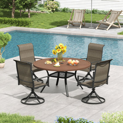 4-Person Outdoor Dining Set