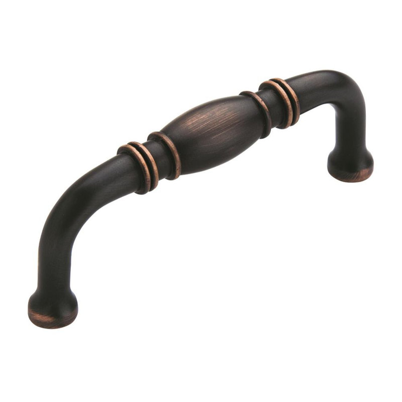 Granby Oil Rubbed Bronze 3" Traditional Cabinet Pull Set