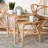 Nancee 20.9'' Tall 3 Legs Rattan End Table Set