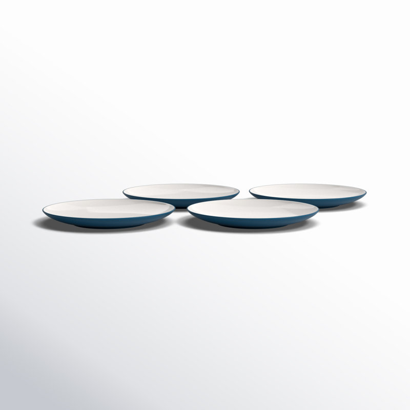 Noritake Colorwave Coupe Dinner Plates, 10-1/2", Blue