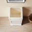 Meuble-lavabo simple autoportant de 18 po avec plateau entièrement assemblé