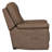 brown zero gravity dual power recliner