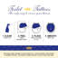 Adhésif décoratif pour siège de toilette Classic Bell Flowers-6154839-10529827