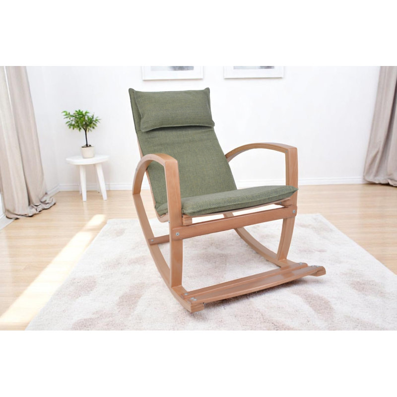 Chaise berçante moderne (y compris la chaise), Vert