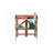 Folding Potting Bench with Shelves