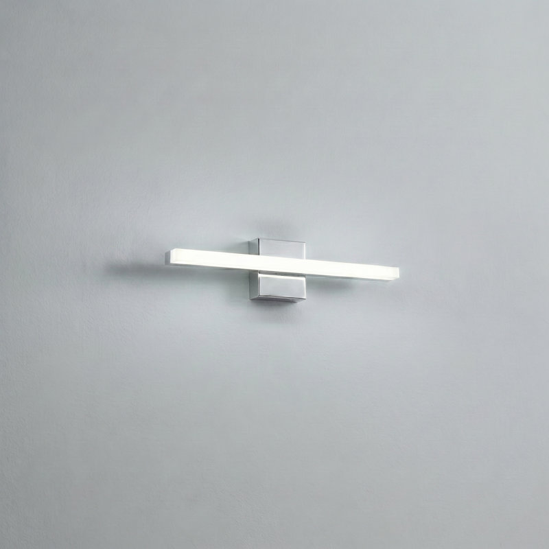 Éclairage pour meuble-lavabo à DEL à intensité variable 15,7 po Jhalia, 6500K (blanc froid), H 4,3 po x l 15,7 po x P 2,87 po