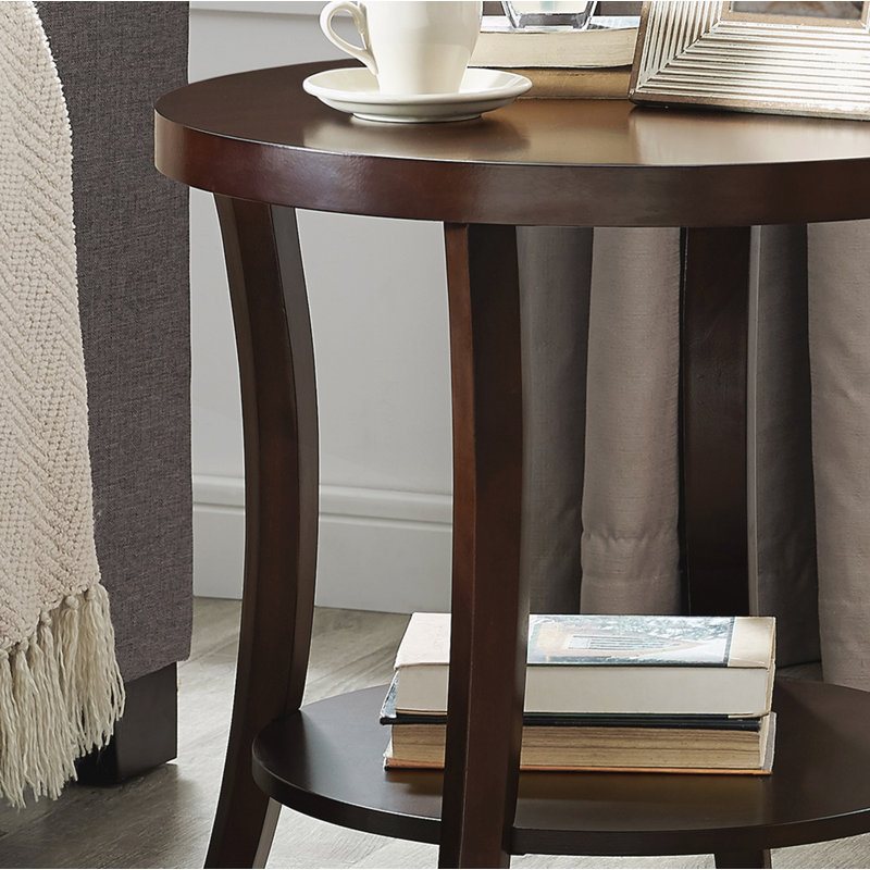 Table de bout Contemporary, Espresso