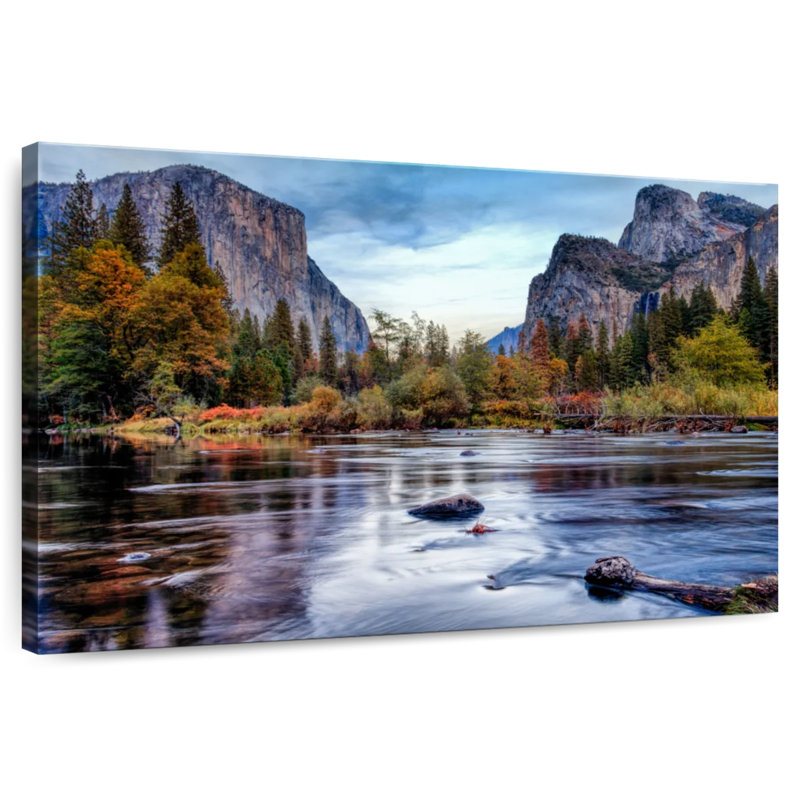 Alvord Still Merced River, 16" H x 24" W