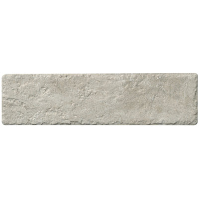Jerica Ceniza Brick Porcelain Wall & Floor Tile 3" x 11" | Textured Brick Look Design