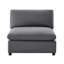 Canapé modulaire 5 pièces Cassandra - Gris anthracite-1541634767