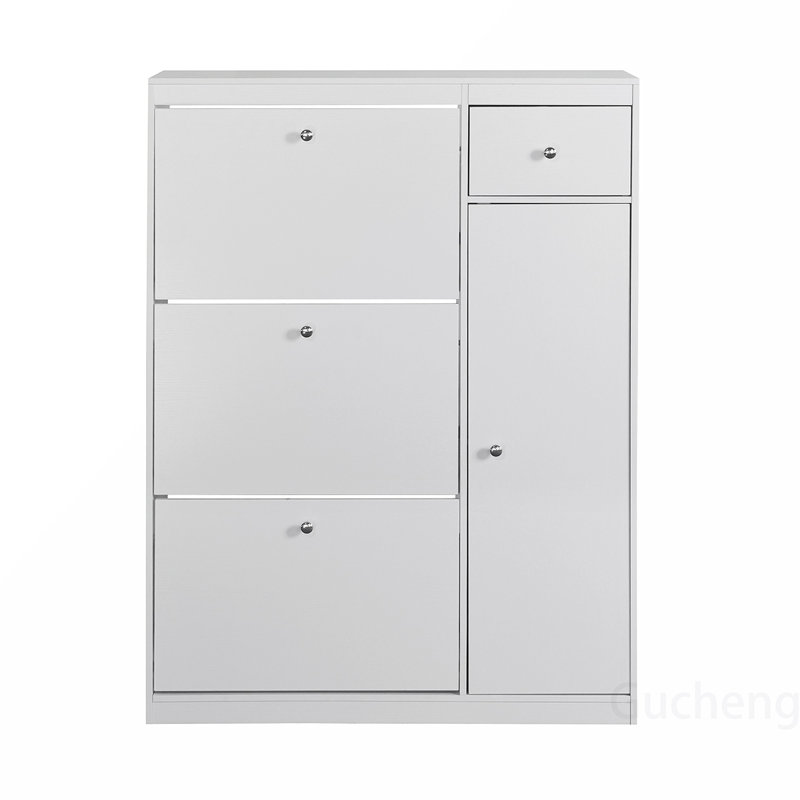Versatile Freestanding Shoe Cabinet for Organized Entryways and Spaces