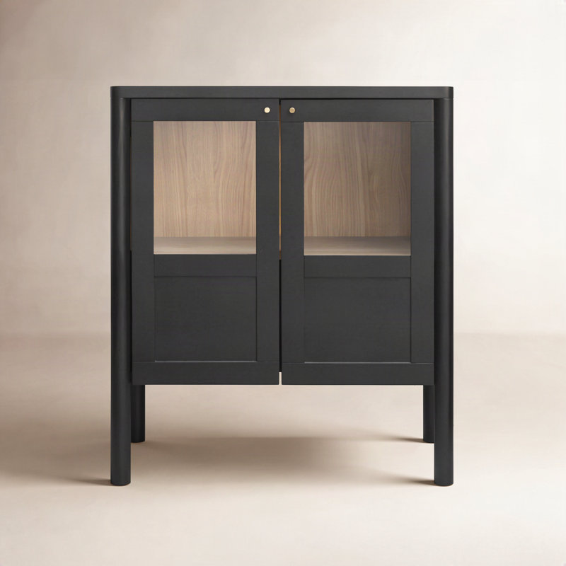Hannah Cabinet Black, Black