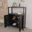 Grande armoire de rangement en bambou pour salle de bain-2015957700
