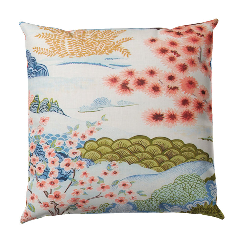 Hanamizu Throw Pillow, Square 18"