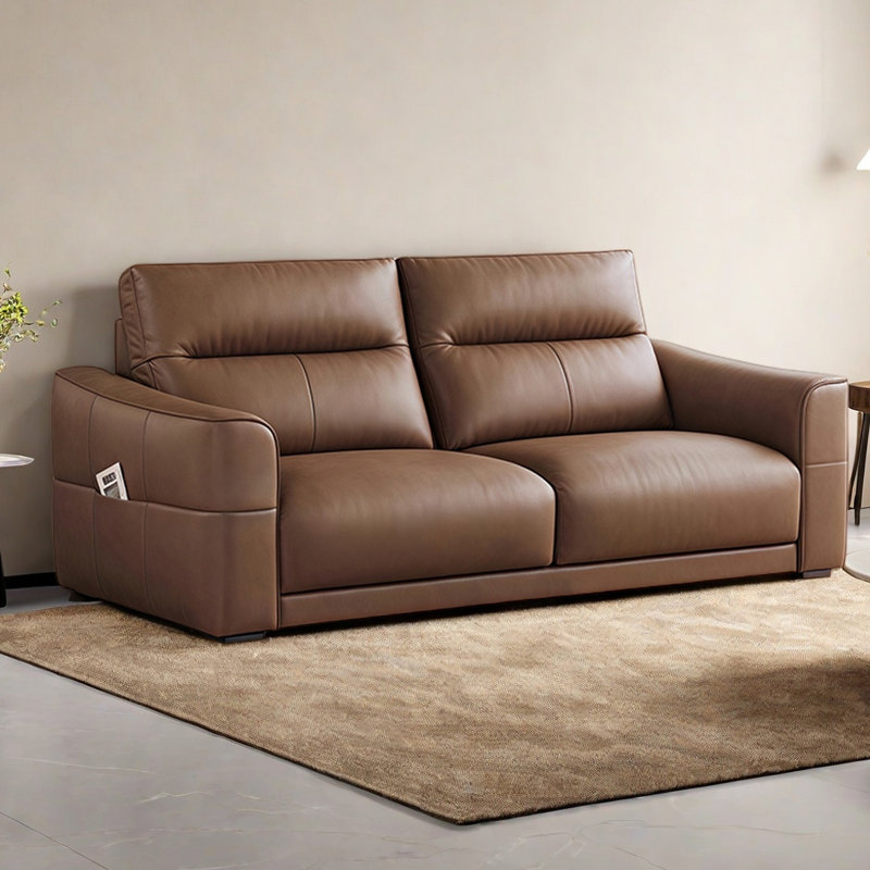American modern and simple sofa, 37.4" H x 74.8" W x 37.4" D
