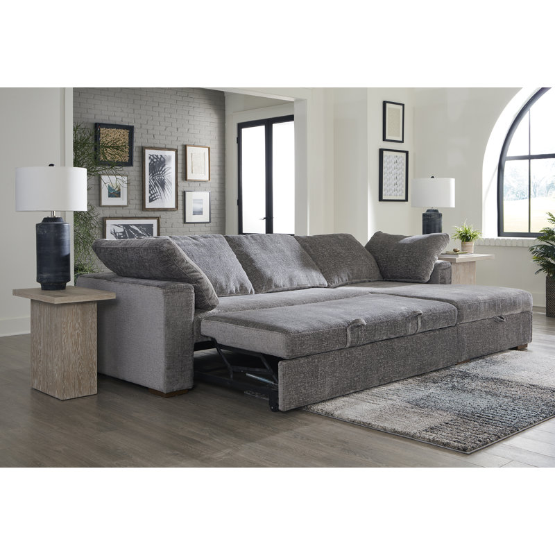 Drift Sectional Sleeper Facing Chaise, Right Hand Facing