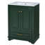 Meuble-lavabo de salle de bain en céramique 24 po 24 po-124249503