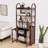 71'' H Arched 6-Tier Storage Bookcase-1476979710