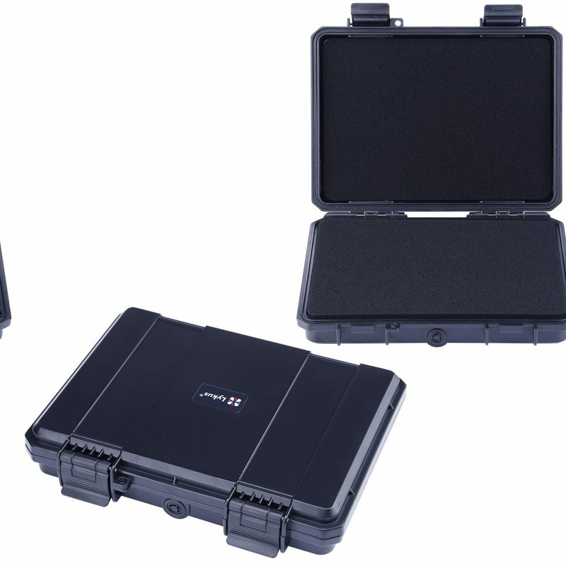 AquaGuard Mini Hard Case - IP66 Splash-Proof, Foam Insert, Interior